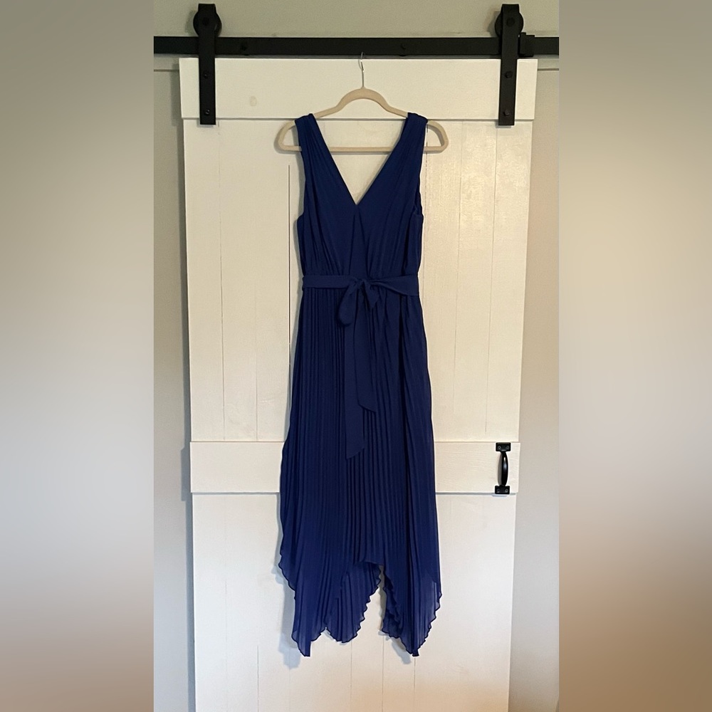 Sapphire blue dress